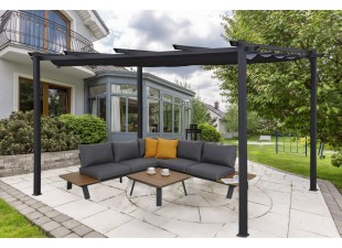 Hliníková záhradná pergola 400 x 300 cm