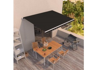 Ručne zaťahovací markíza 400x350 cm Dekorhome