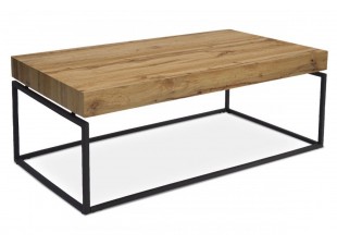 Konferenčný stolík AHG-264 OAK divoký dub / čierna