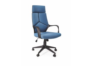 Kancelárske kreslo VOYAGER čierna / modrá