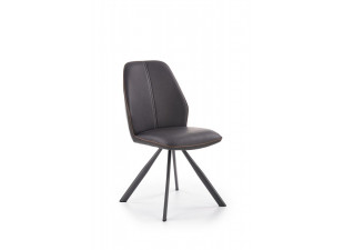 Jedálenská stolička K319 čierna / hnedá