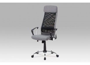 Kancelárska stolička KA-V206 látka / chróm