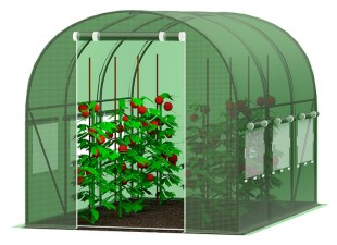 Záhradný fóliovník 2,5x4m zelená