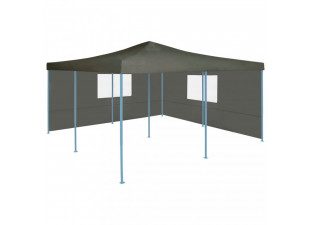 Skladací altánok s 2 bočnicami 5 x 5 m Dekorhome