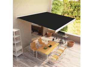 Kazetová markíza s ručným ovládaním 400x300 cm Dekorhome