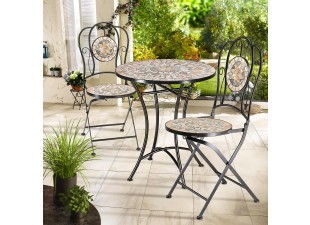 Záhradný bistro set 3 ks D0771 mozaika Dekorhome