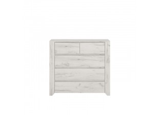 Komoda typ 43 ANGEL biela / craft