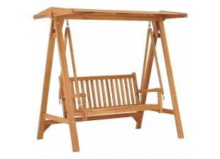 Záhradná hojdačka 170 / 114 cm teak Dekorhome