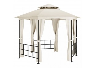 Altánok s bočnicami 3,1 x 2,7 m Dekorhome