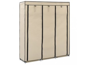 Šatníkový organizér látka / plast Dekorhome