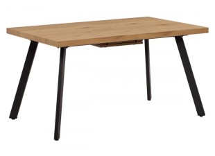 Jedálenský stôl rozkladací AT-1120 OAK dub / antracit