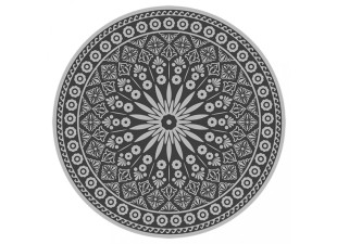 Vonkajší koberec Ø170 cm mandala Dekorhome