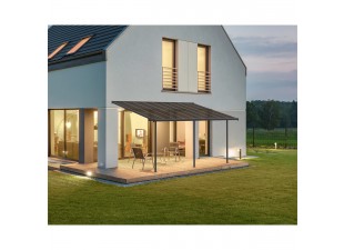 Palram Capri 5400 antracit 3 x 5,46 hliníková (montovaná) pergola