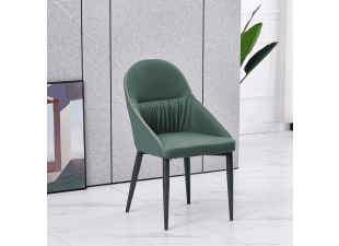 Jedálenská stolička KALINA ekokoža / kov