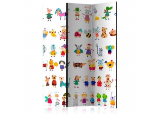 Paraván Cartoon Pets Dekorhome