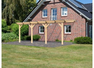 Drevená pergola CLASSIC 3C 604x350 cm Dekorhome