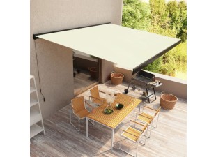 Kazetová markíza s ručným ovládaním 350x250 cm Dekorhome