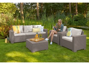 OUTLET - Záhradná sedacia súprava CALIFORNIA 3 SEATERS