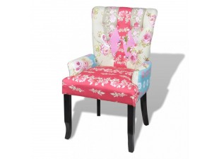Francúzske kreslo patchwork Dekorhome