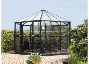 Pavilón HERA 9000 sklo / polykarbonát / hliník Dekorhome
