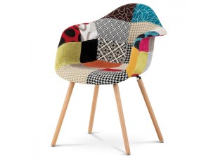 Jedálenské kreslo patchwork CT-723B PW2