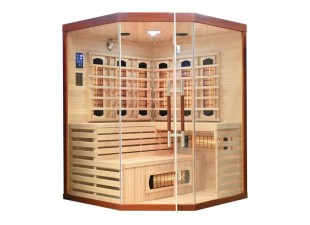 Rohová infrasauna s farebnou terapiou pre 4 osoby