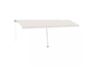 Voľne stojaca ručne zaťahovacia markíza 450x350 cm Dekorhome