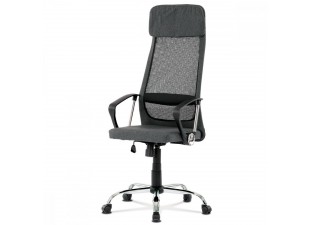 Kancelárska stolička KA-Z206 GREY sivá / čierna