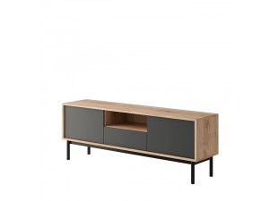 RTV stolík BERGEN BRTV154 dub jackson hickory / grafit