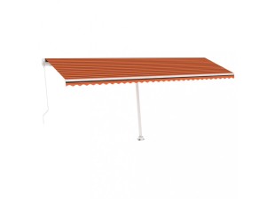Voľne stojaca ručne zaťahovacia markíza 600x300 cm Dekorhome
