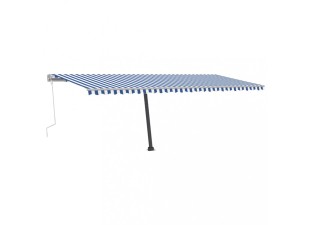 Voľne stojaca ručne zaťahovacia markíza 500x350 cm Dekorhome