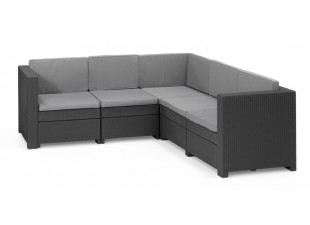 Sedacia súprava PROVENCE plast / látka