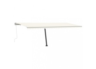 Voľne stojaca ručne zaťahovacia markíza 450x350 cm Dekorhome
