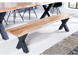 Jedálenská lavica ATHAMÁS 200 cm Dekorhome