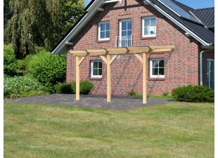 Drevená pergola CLASSIC 1B 402x250 cm Dekorhome