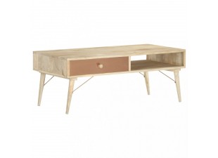 Konferenčný stolík 118 x 57 x 45 cm mangovníkové drevo Dekorhome