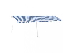 Voľne stojaca ručne zaťahovacia markíza 500x350 cm Dekorhome