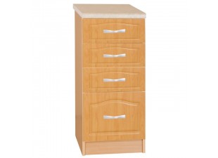Spodná skrinka šuplíková LORA MDF NEW KLASIK S40SZ4 jelša