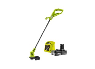 Ryobi RLT1825M-20S aku 18V vyžínač + 2,0 Ah baterie + nabíječka + sada 10ks kotoučů a nožů ONE+