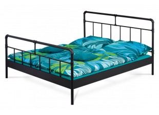 Posteľ BED-192 čierny kov