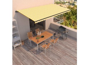 Ručne zaťahovacia markíza 500x350 cm Dekorhome