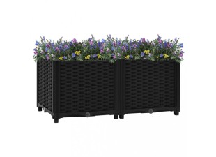 Vyvýšený záhon 80x40x38 cm PP Dekorhome
