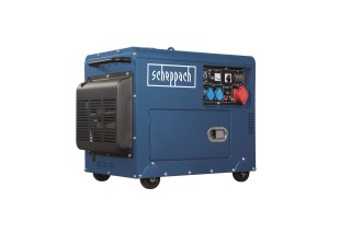 Scheppach SG 5200 D Deiselová elektrocentrála 5 000 W s reguláciou AVR