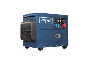 Scheppach SG 5200 D Deiselová elektrocentrála 5 000 W s reguláciou AVR