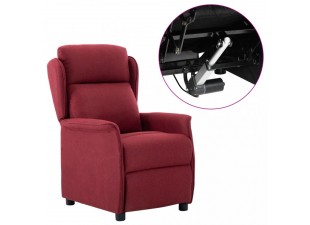 Elektrické polohovacie kreslo látka Dekorhome