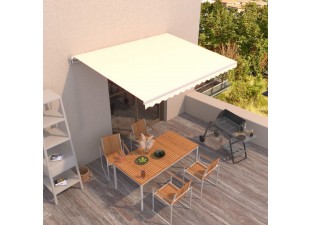 Ručne zaťahovací markíza 400x300 cm Dekorhome
