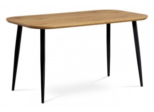 Jedálenský stôl MDT-600 OAK dub / čierna