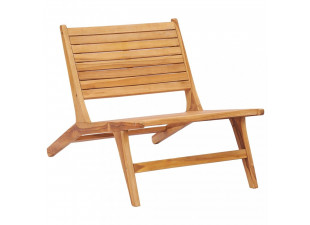 Záhradná stolička teakové drevo Dekorhome