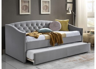 Posteľ s prístelkou ALESSIA VELVET