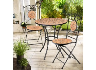 Záhradný bistro set 3 ks D0045 mozaika Dekorhome